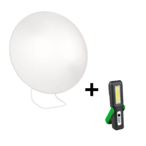 Lampa antydepresyjna Rondo LED 400 + lampka GRATIS (dostępna od ręki)